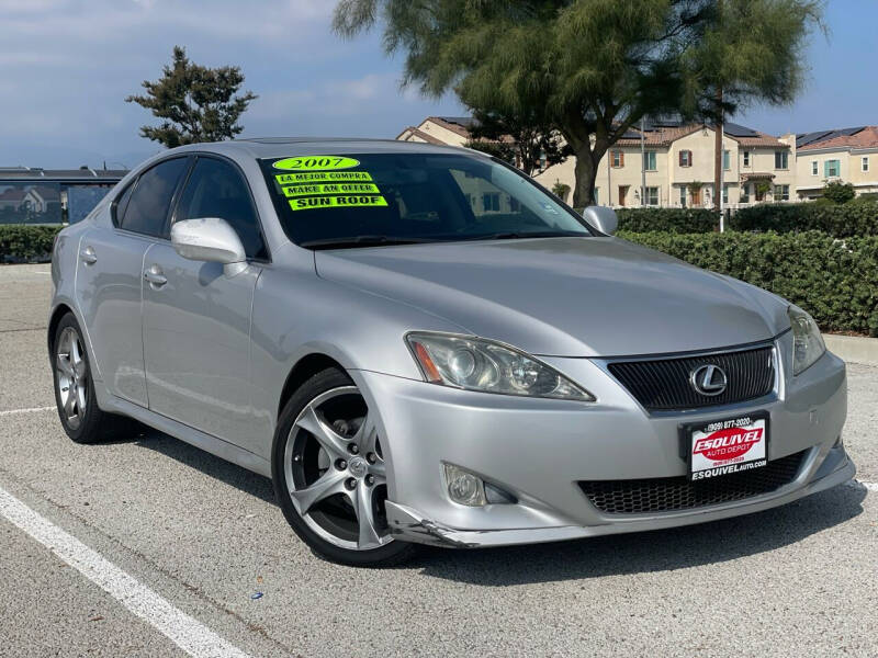 2007 Lexus IS 250 for sale at Esquivel Auto Depot in Rialto CA