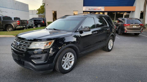 2016 Ford Explorer for sale at AUTOBOTS FLORIDA in Pompano Beach FL