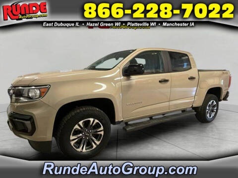 2021 Chevrolet Colorado for sale at Runde PreDriven in Hazel Green WI