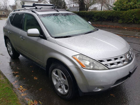 2005 Nissan Murano for sale at KC Cars Inc. in Portland OR