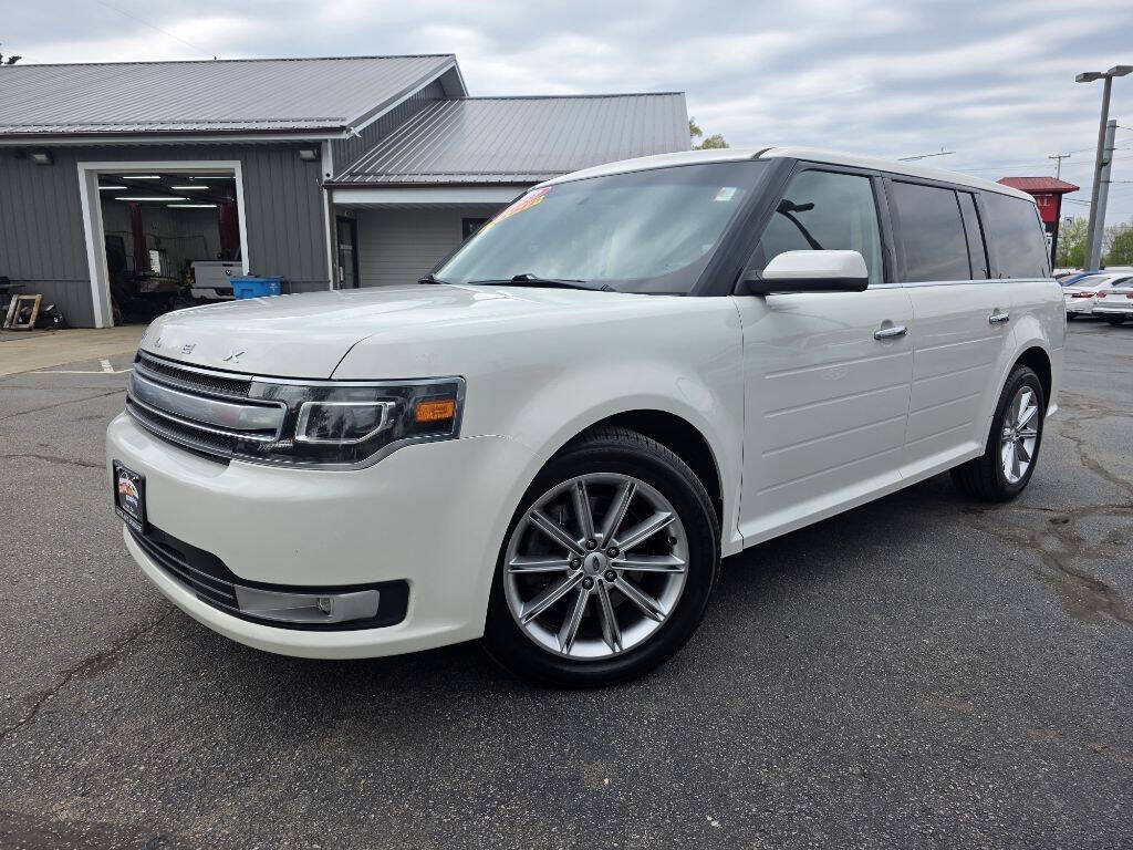 White 2013 Ford Flex Limited Limited 4dr Crossover 2