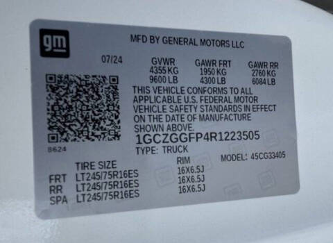 2024 Chevrolet Express 3500