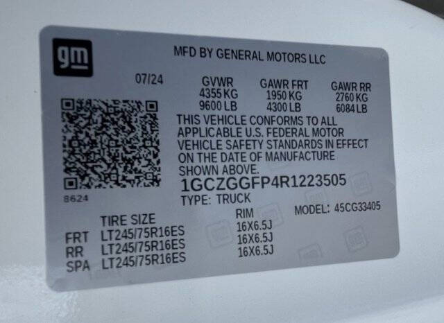 2024 Chevrolet Express 3500