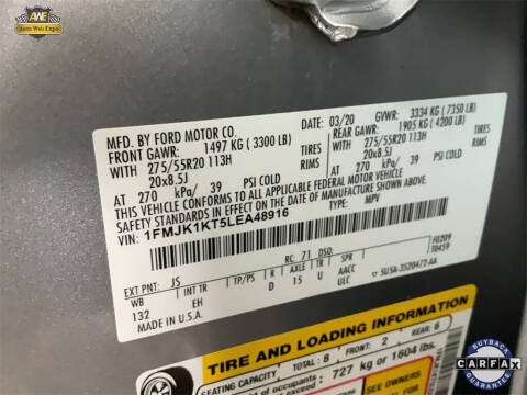 2020 Ford Expedition MAX Limited