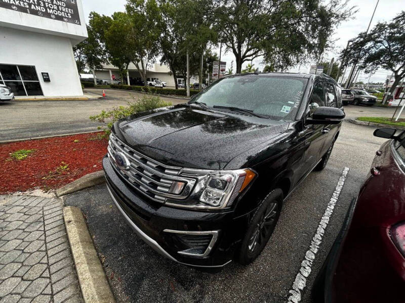 Used 2021 Ford Expedition Limited with VIN 1FMJU1KT1MEA41716 for sale in Davie, FL