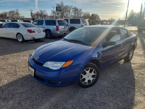 2005 Saturn Ion for sale at Canyon View Auto Sales in Cedar City UT
