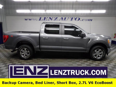 2021 Ford F-150 for sale at LENZ TRUCK CENTER in Fond Du Lac WI