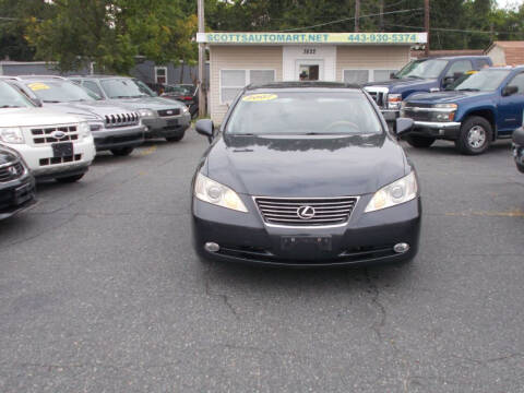 2007 Lexus ES 350 for sale at Scott's Auto Mart in Dundalk MD