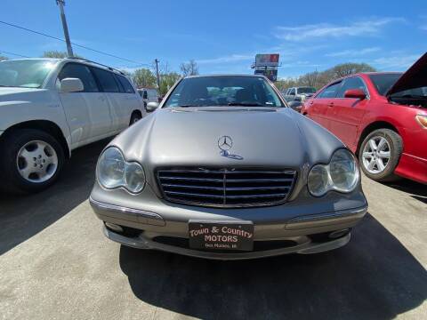 2006 Mercedes-Benz C-Class for sale at TOWN & COUNTRY MOTORS in Des Moines IA