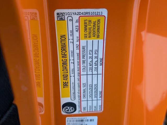 2024 Chevrolet Corvette Stingray