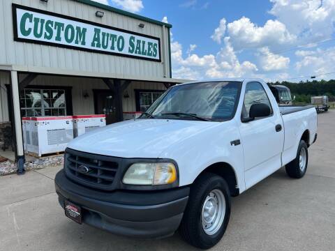 2002 Ford F-150 for sale at Custom Auto Sales - AUTOS in Longview TX