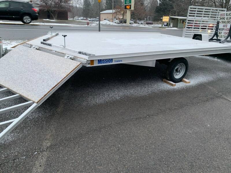 2023 MISSION 2 SLED OPEN SNOWMOBILE TRAILER for sale at Cny Autohub LLC - Mission in Dryden NY