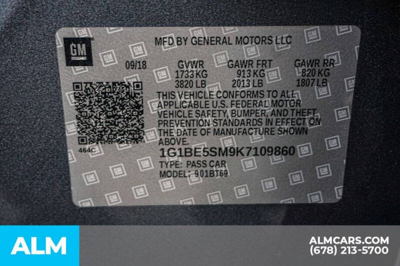 2019 Chevrolet Cruze LT