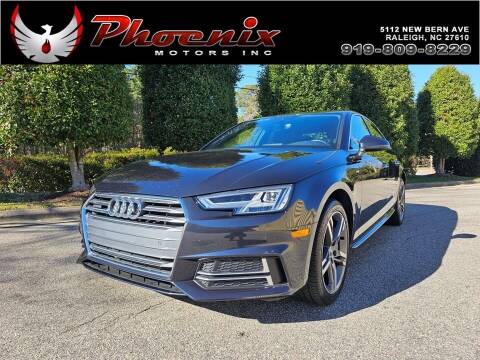 2018 Audi A4 for sale at Phoenix Motors Inc in Raleigh NC
