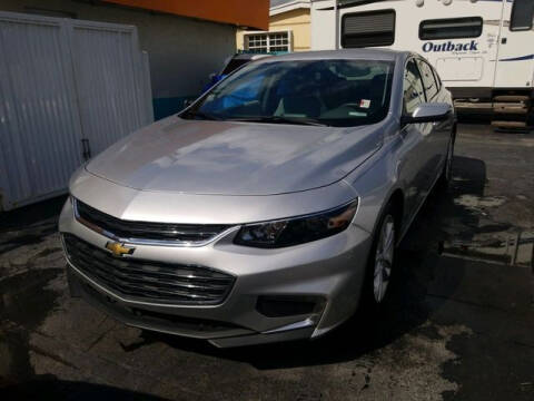 2016 Chevrolet Malibu for sale at VALDO AUTO SALES in Hialeah FL