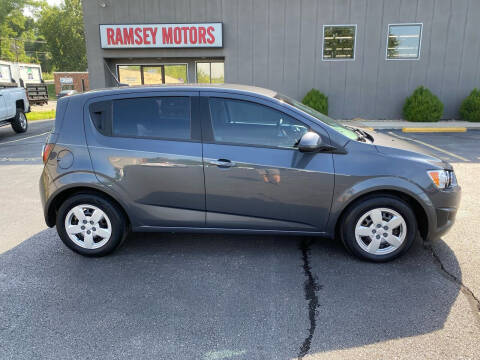 2013 Chevrolet Sonic for sale at Ramsey Motors in Riverside MO