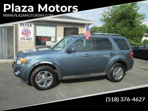 2011 Ford Escape for sale at Plaza Motors in Rensselaer NY