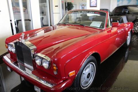 1986 Rolls-Royce Corniche for sale at Domani Motors in Deerfield Beach FL