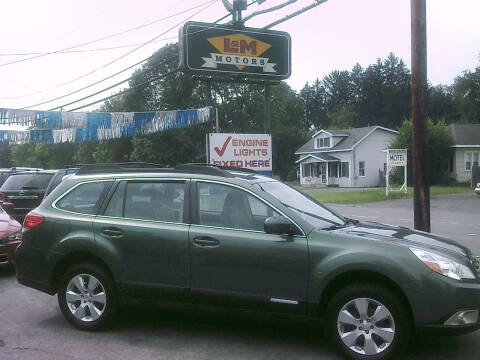 2012 Subaru Outback for sale at L & M Motors Inc in East Greenbush NY