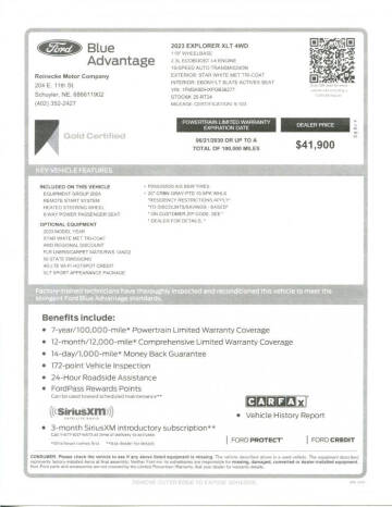 2023 Ford Explorer XLT