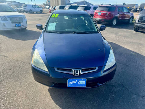 2005 Honda Accord for sale at Iowa Auto Sales, Inc in Sioux City IA