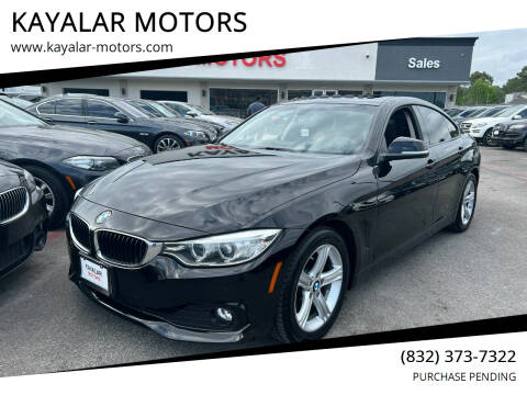 2015 BMW 4 Series for sale at KAYALAR MOTORS in Houston TX