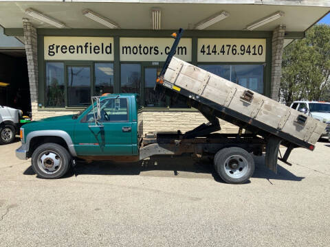1997 GMC Sierra 3500 for sale at GREENFIELD MOTORS in Milwaukee WI