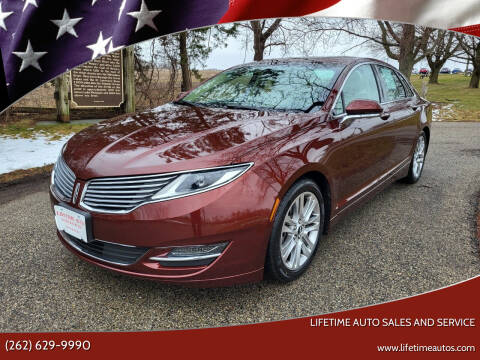 2015 Lincoln MKZ for sale at Lifetime Auto Sales and Service in West Bend WI