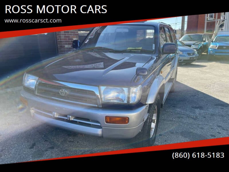 1996 Toyota 4Runner for sale at ROSS MOTOR CARS in Torrington CT
