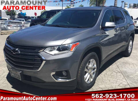 2019 Chevrolet Traverse for sale at PARAMOUNT AUTO CENTER in Downey CA