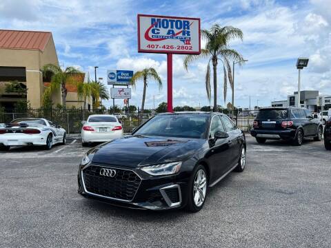 2022 Audi A4 for sale at Motor Car Concepts II - Colonial Location in Orlando FL