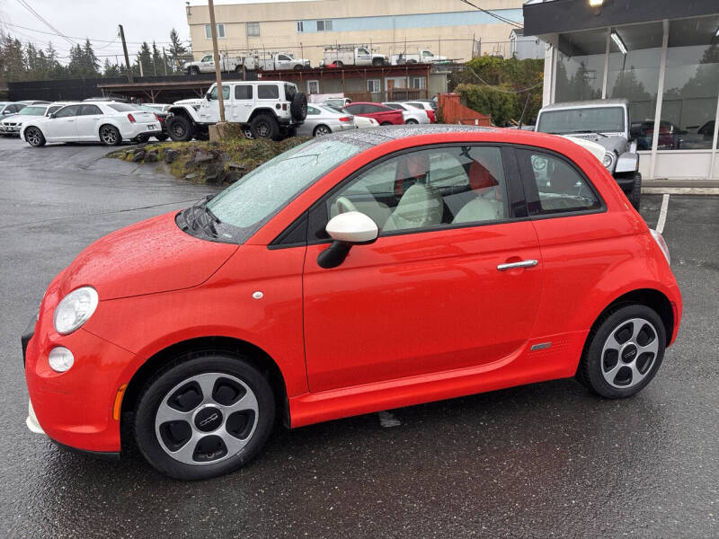 Used 2013 FIAT 500e Battery Electric with VIN 3C3CFFGE6DT751746 for sale in Edmonds, WA