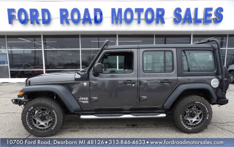 2018 Jeep Wrangler Unlimited for sale at Ford Road Motor Sales in Dearborn MI