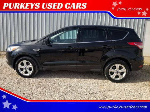 2014 Ford Escape for sale at PURKEYS USED CARS in Coffeyville KS