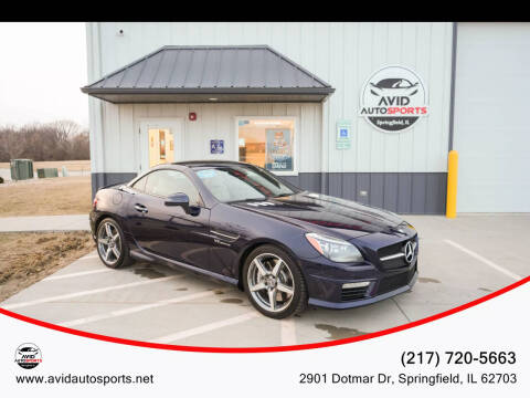 2016 Mercedes-Benz SLK for sale at AVID AUTOSPORTS in Springfield IL