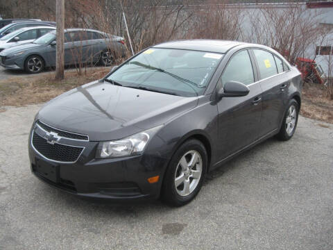 2014 Chevrolet Cruze for sale at Joks Auto Sales & SVC INC in Hudson NH