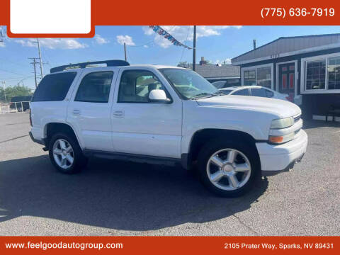 2004 Chevrolet Tahoe for sale at FEEL GOOD AUTO GROUP in Sparks NV