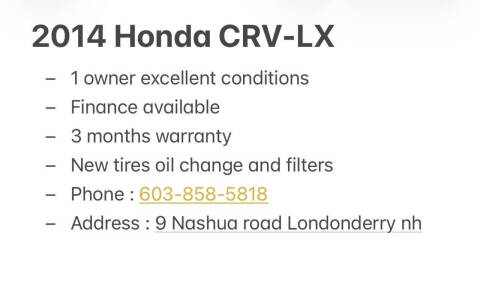2014 Honda CR-V LX