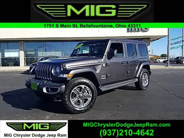 2020 Jeep Wrangler Unlimited for sale at MIG Chrysler Dodge Jeep Ram in Bellefontaine OH