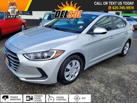 2018 Hyundai Elantra for sale at Del Sol Auto Sales in Everett WA