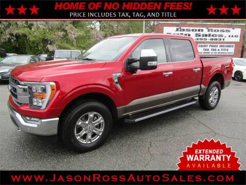 2021 Ford F-150 for sale at Jason Ross Auto Sales in Burlington NC