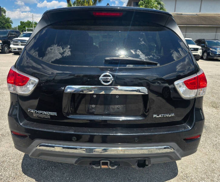 2013 Nissan Pathfinder Platinum