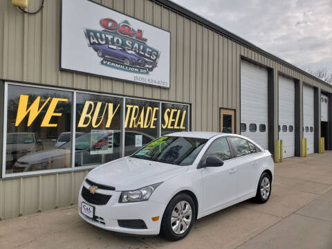 2013 Chevrolet Cruze for sale at C&L Auto Sales in Vermillion SD