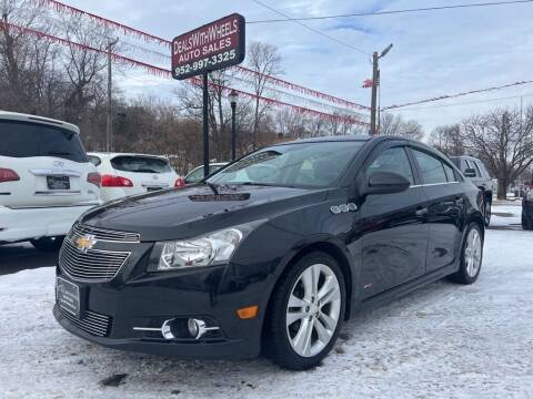 2014 Chevrolet Cruze for sale at Dealswithwheels in Inver Grove Heights MN