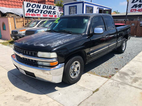 2002 Chevrolet Silverado 1500 for sale at DON DIAZ MOTORS in San Diego CA