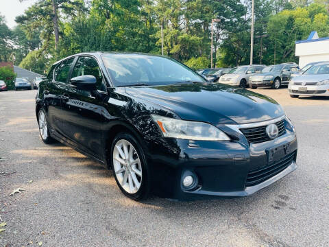 2011 Lexus CT 200h for sale at Town Auto in Chesapeake VA