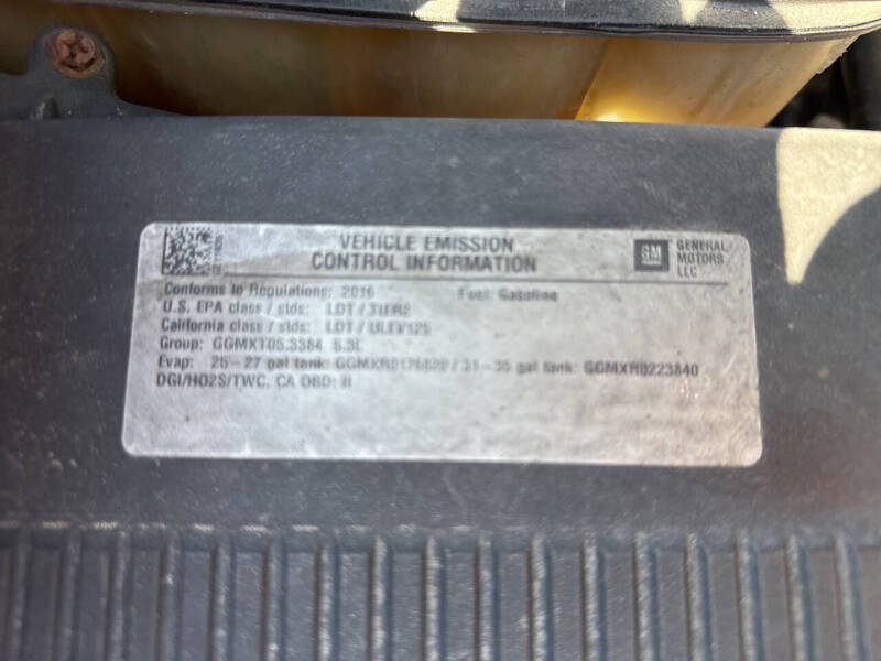 2016 Chevrolet Silverado 1500