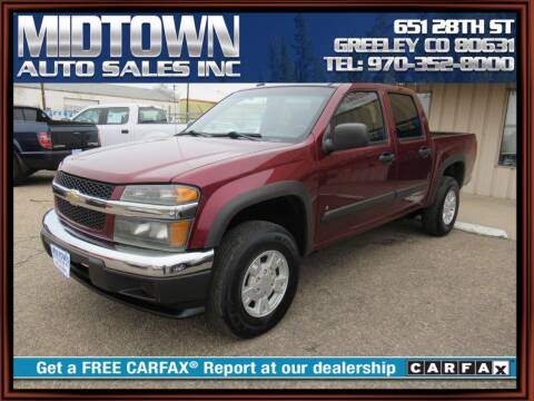 2008 Chevrolet Colorado for sale at MIDTOWN AUTO SALES INC in Greeley CO