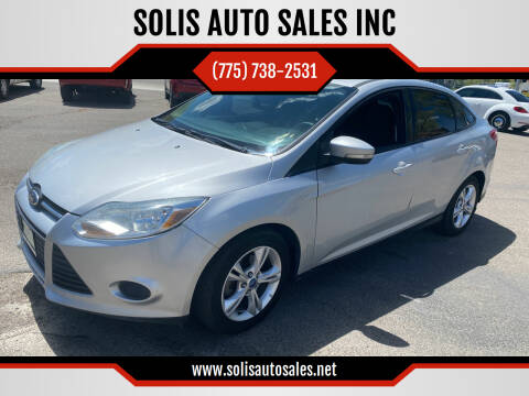 2013 Ford Focus for sale at SOLIS AUTO SALES INC in Elko NV