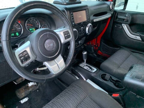 2012 Jeep Wrangler Unlimited Sahara